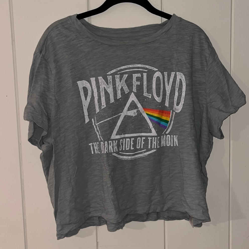 GAP Cropped Pink Floyd T-Shirt